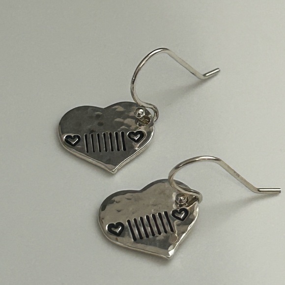 NEW Sterling Silver Jeep Earrings - Picture 2 of 2